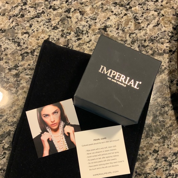 Brand New authentic Pearl drop earrings - Picture 3 of 3